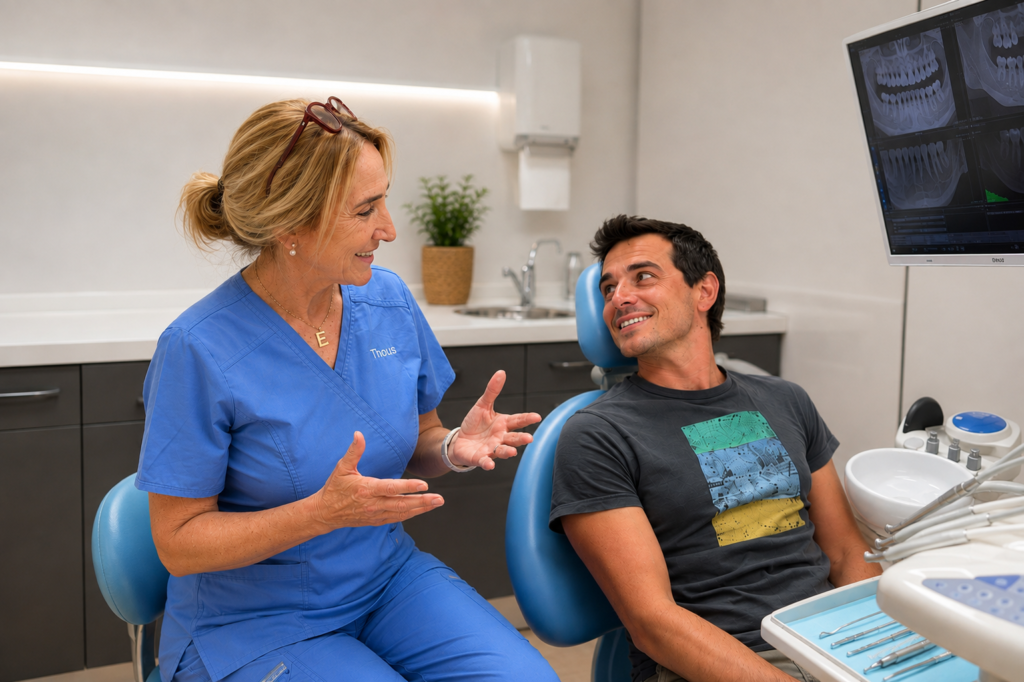 doctora y paciente